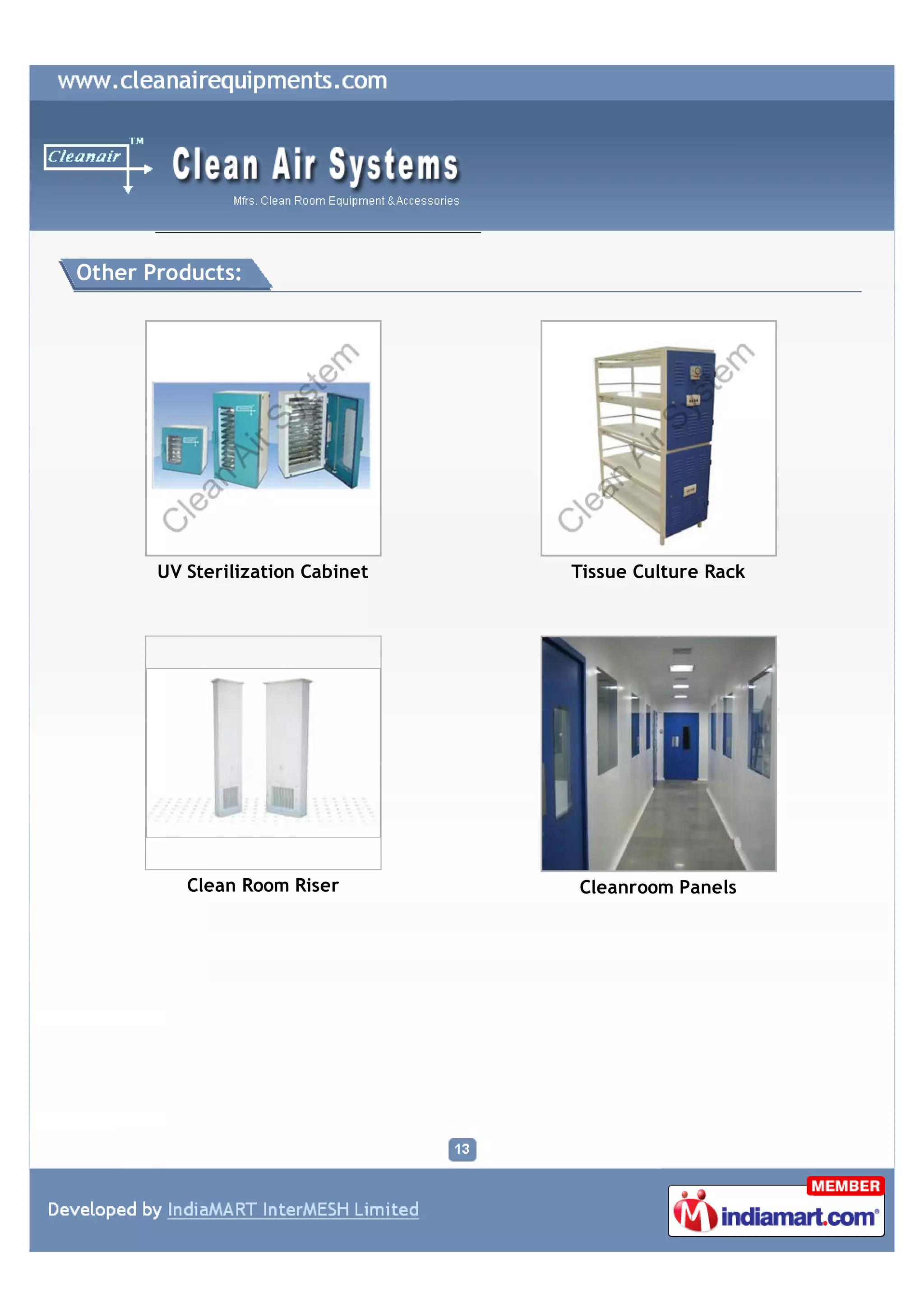 Clean Air Systems, Chennai, Clean Air Systems | PDF