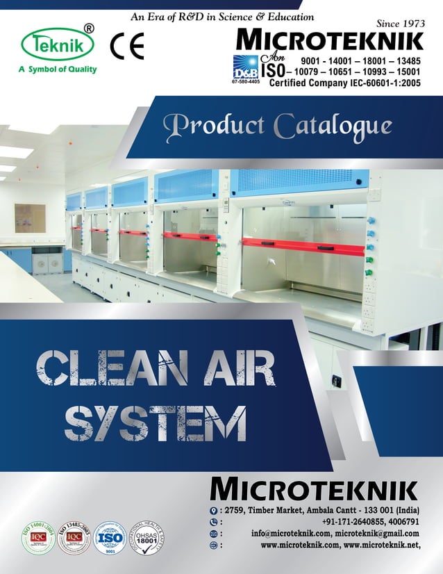 Clean air system manufacturer from India PDF