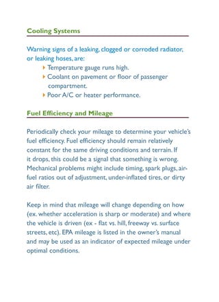 Clean Air Web - Vehicle Maintenance Guide PDF