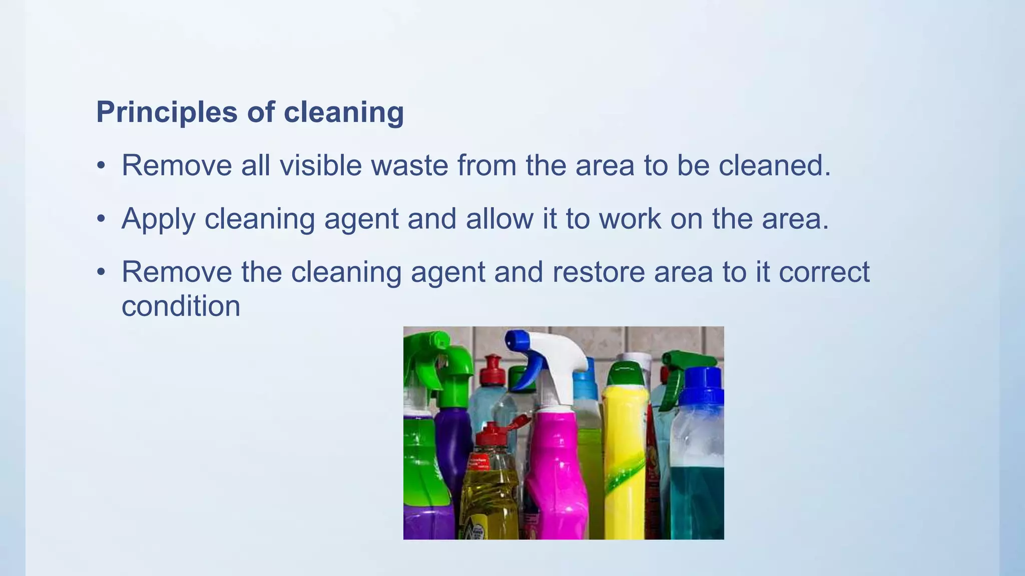 Clean and maintain kitchen equipment and utensils | PPTX
