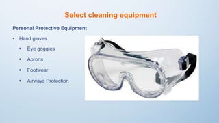 Clean and maintain kitchen equipment and utensils | PPTX