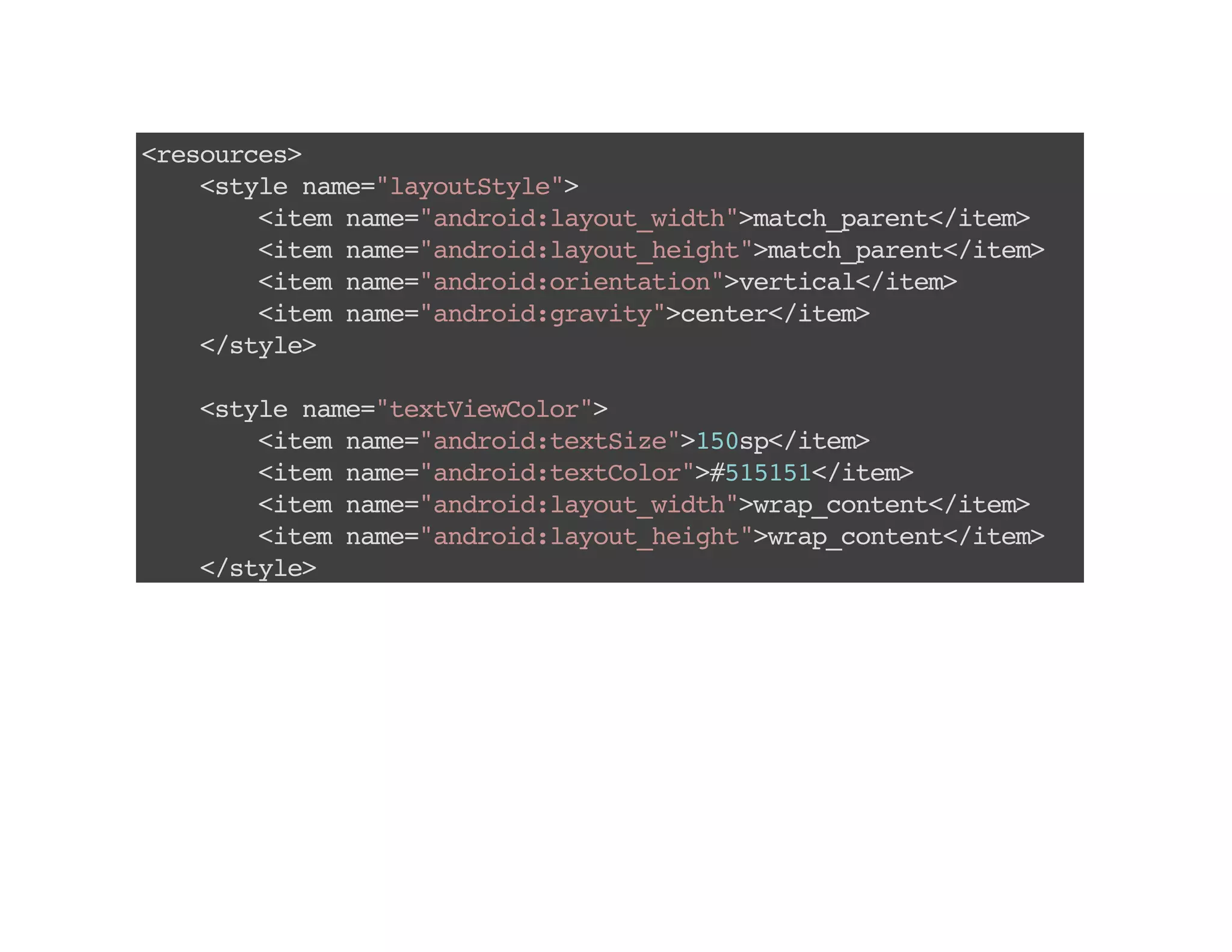 <eore>
rsucs
<tl nm=lyuSye>
sye ae"aottl"
<tmnm=adodlyu_it"mthprn<ie>
ie ae"nri:aotwdh>ac_aet/tm
<tmnm=adodlyu_egt>ac_aet/tm
ie ae"nri:aothih"mthprn<ie>
<tmnm=adodoinain>etcl/tm
ie ae"nri:retto"vria<ie>
<tmnm=adodgaiy>etr/tm
ie ae"nri:rvt"cne<ie>
<sye
/tl>
<tl nm=txVeClr>
sye ae"etiwoo"
<tmnm=adodtxSz"10p/tm
ie ae"nri:etie>5s<ie>
<tmnm=adodtxClr>555<ie>
ie ae"nri:etoo"#111/tm
<tmnm=adodlyu_it"wa_otn<ie>
ie ae"nri:aotwdh>rpcnet/tm
<tmnm=adodlyu_egt>rpcnet/tm
ie ae"nri:aothih"wa_otn<ie>
<sye
/tl>
<rsucs
/eore>

 