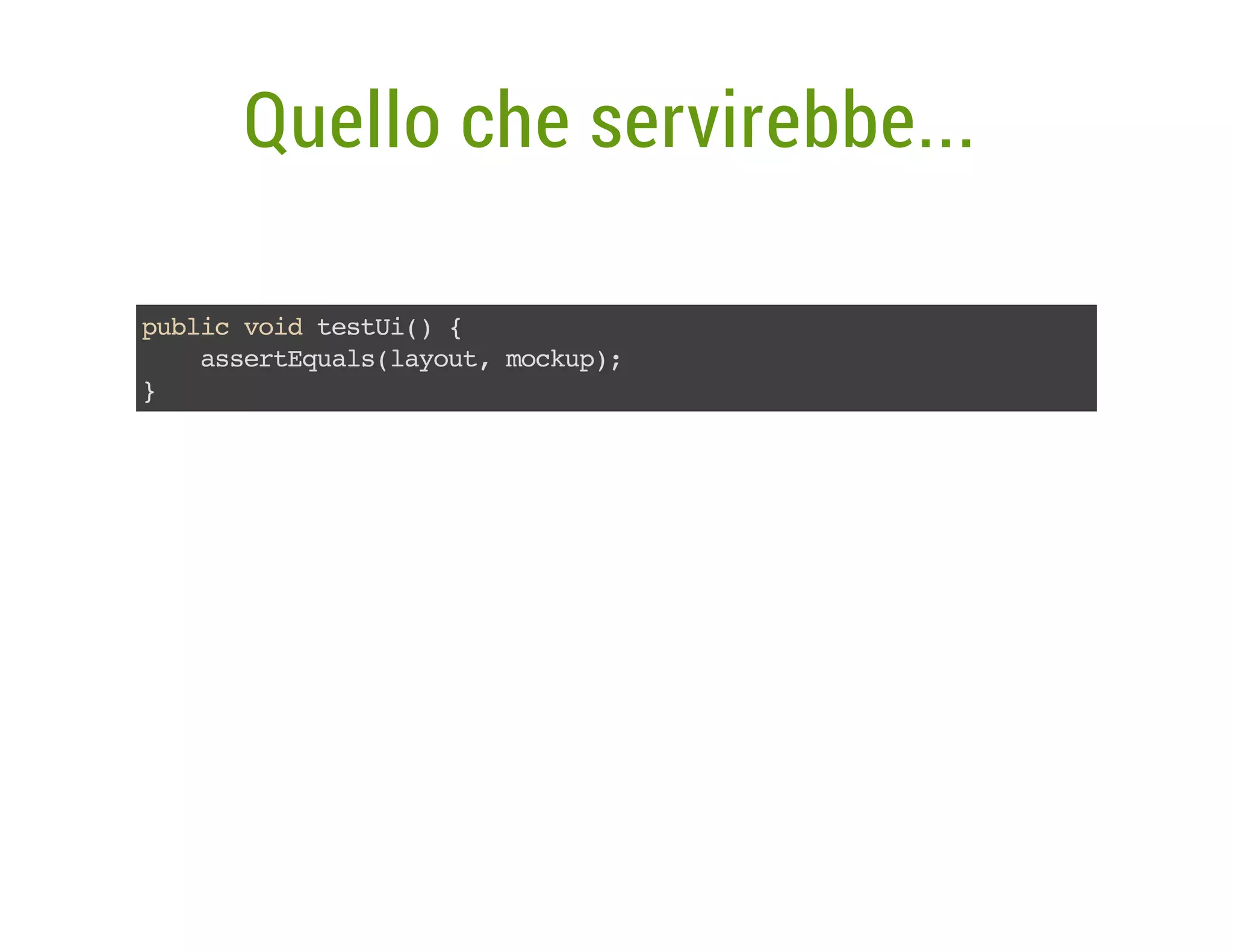 Quello che servirebbe...
pbi vi tsU( {
ulc od eti)
asrEul(aot mcu)
setqaslyu, okp;
}

 