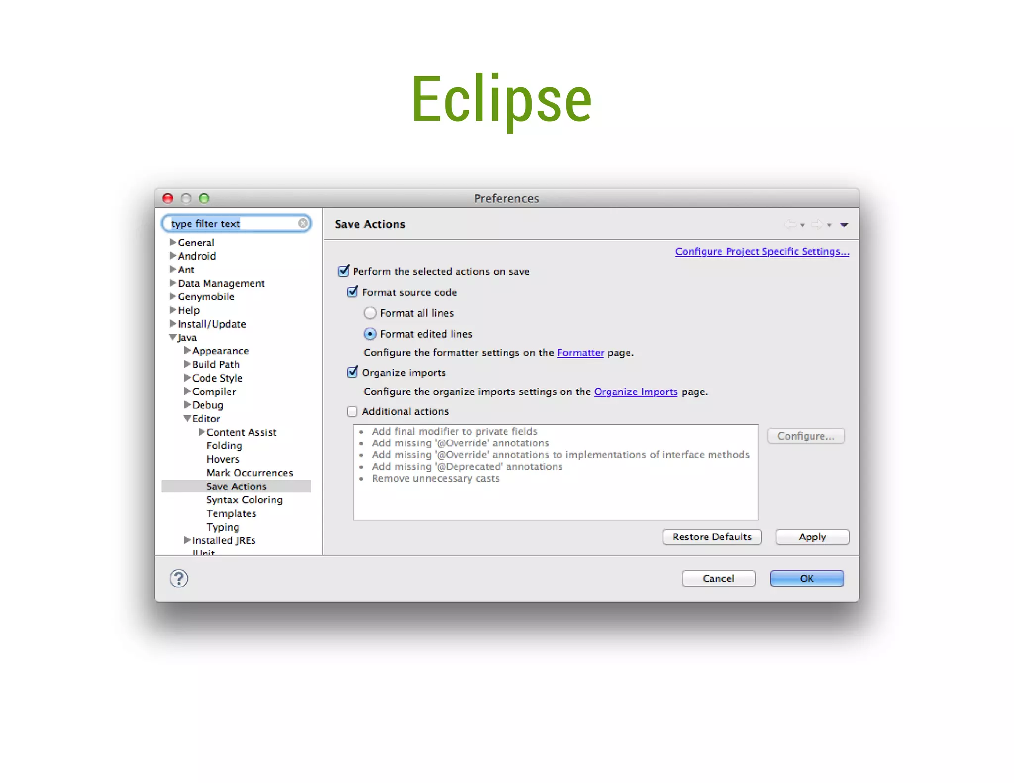 Eclipse

 