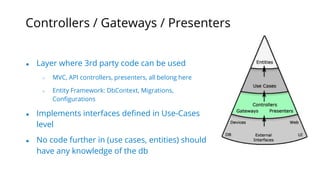 Clean Code Mvc Layer Clean architecture | PPTX