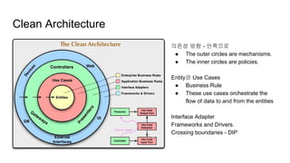 Clean architecture and flux | PDF