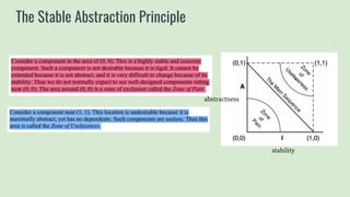 The Stable Abstraction Principle
stability
abstractness
 