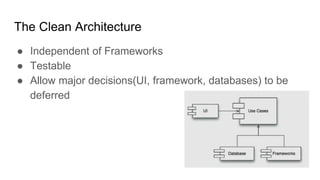 Clean architecture on android | PPT