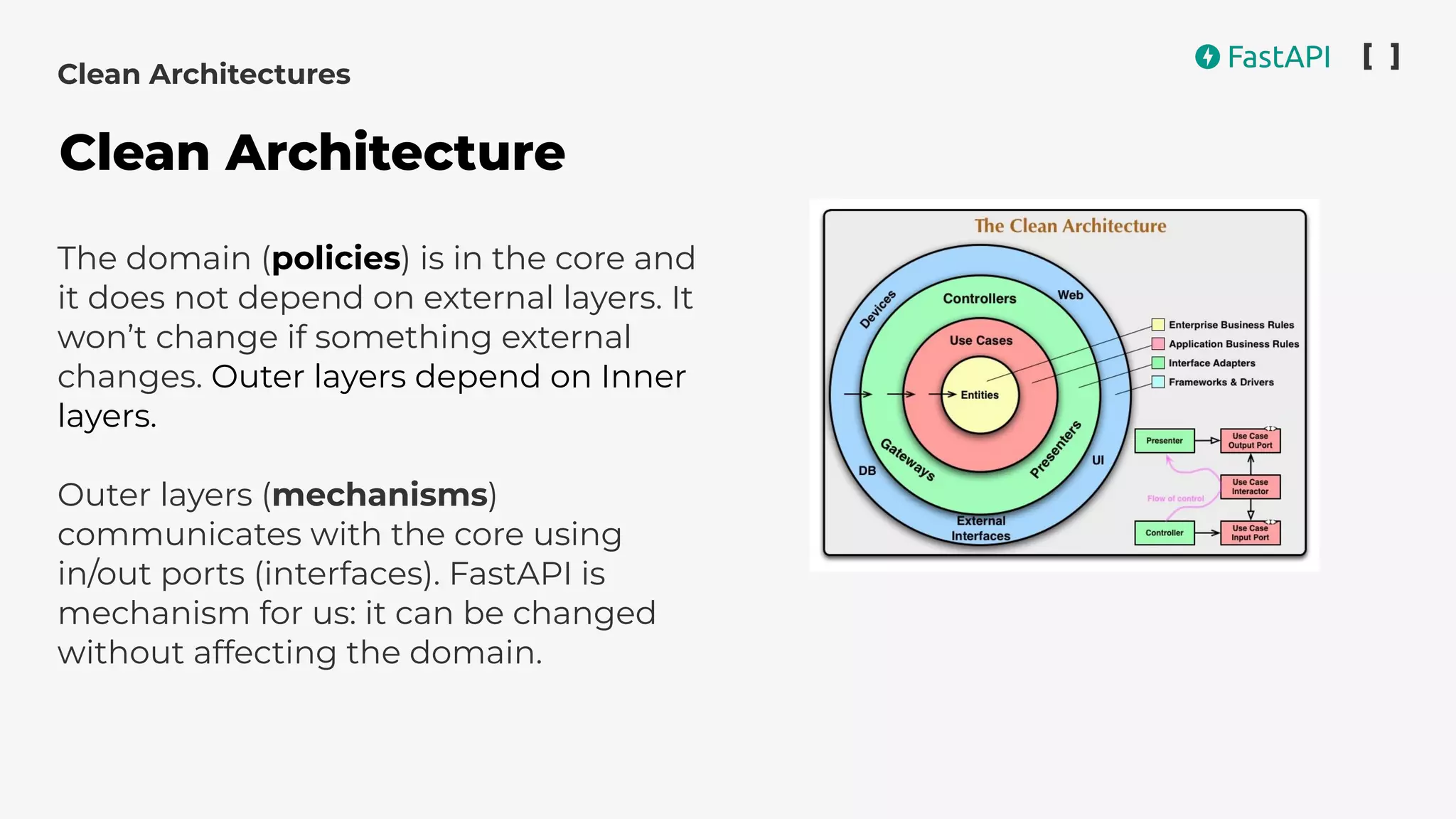 Clean architectures with fast api pycones | PDF | Web Development ...