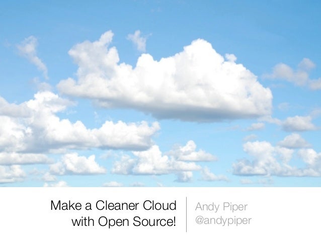 clean cloud on running