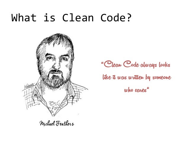 What constitutes clean code? What constitutes clean code?