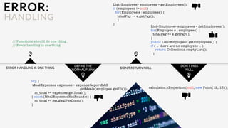 Clean code | PDF