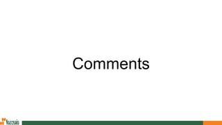 Comments
 