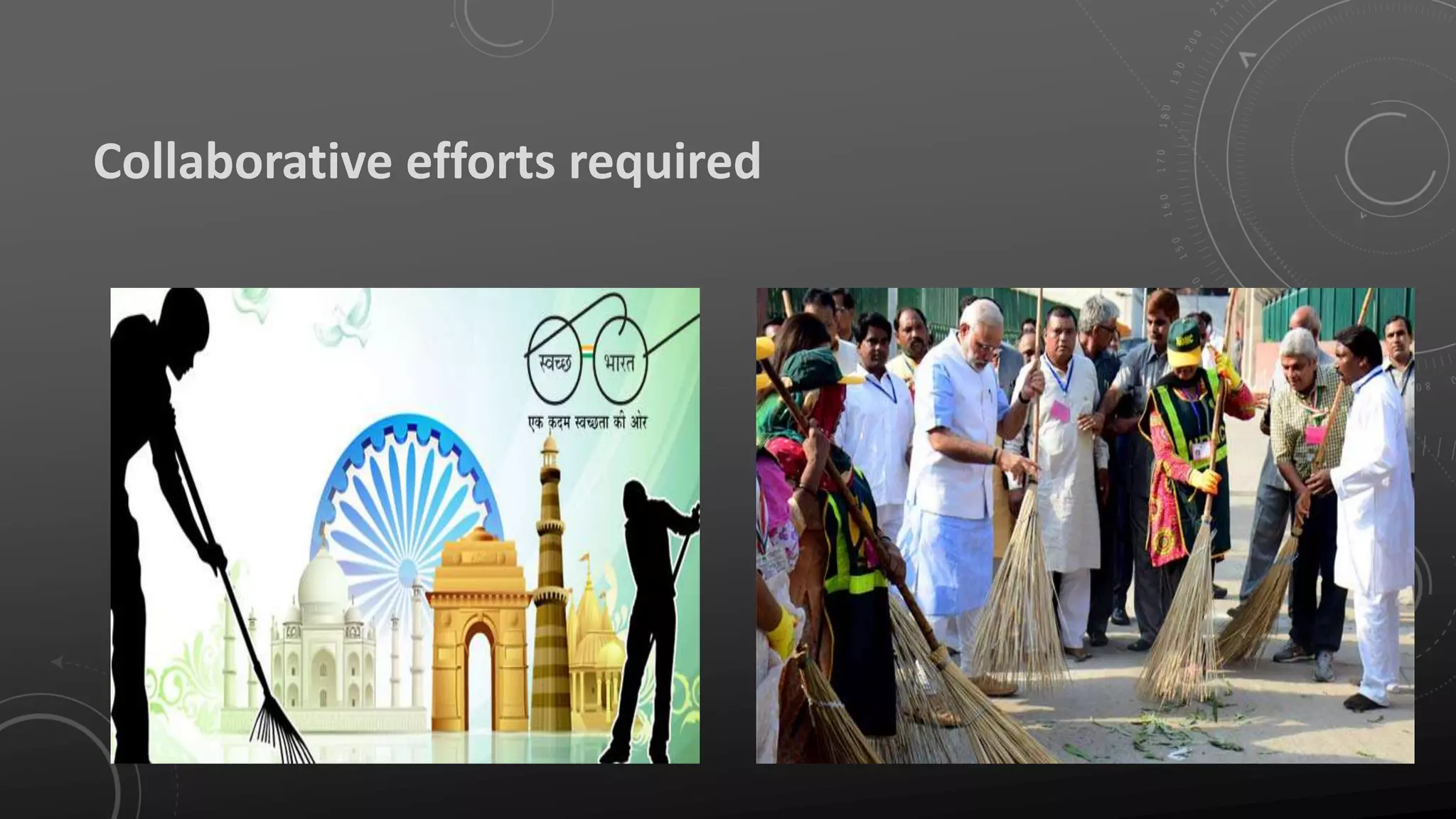 Collaborative efforts required
 