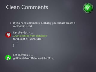 Clean code | PPTX