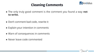 Basics of writing clean code | PDF