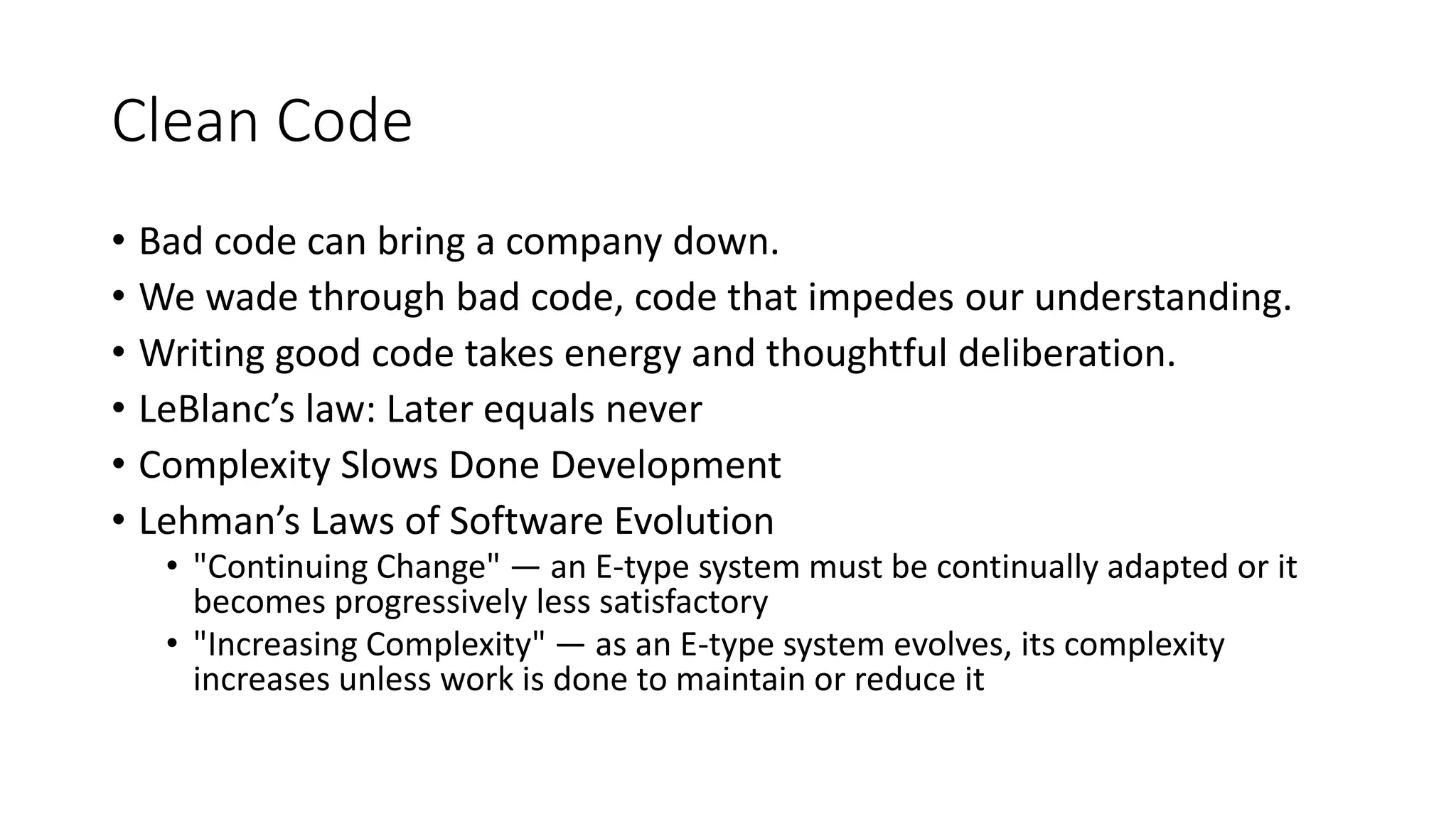 Clean code chpt_1 | PPTX