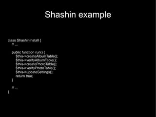 The dependency inversion principle (DIP) Independent architecture The facade pattern Unit testing 