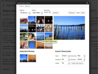 I used the new version as a test case for applying clean code principles to WordPress plugins 