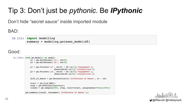 Clean Code in Jupyter notebook | PPT