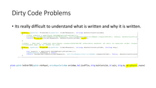Clean code presentation | PPTX