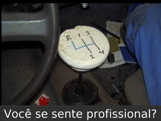 Você se sente profissional?

 