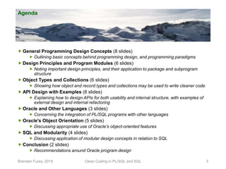 Clean coding in plsql and sql, v2 | PPT image.
