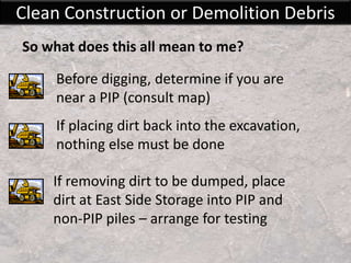 Clean Construction Demolition Debris | PPTX