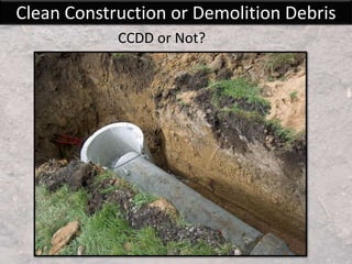 Clean Construction Demolition Debris | PPTX