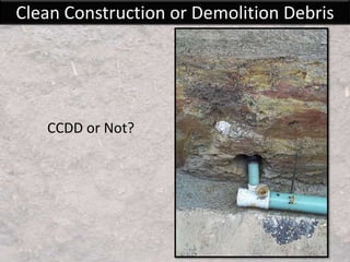 Clean Construction Demolition Debris | PPTX