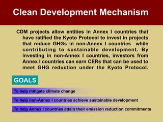 Clean development mechanism | PPTX