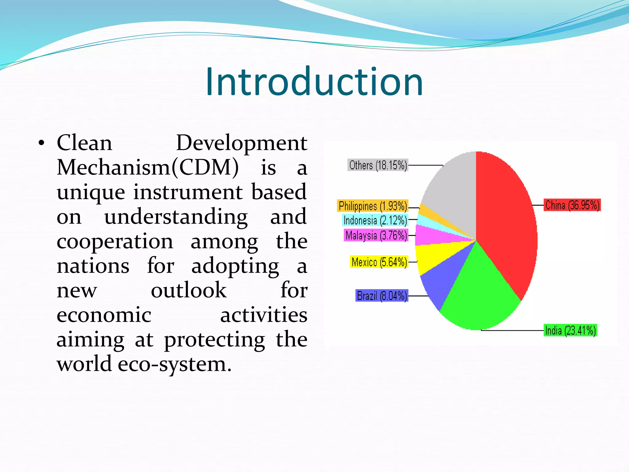 Clean development mechanism in india | PPT