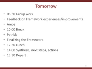 Introducing the CLEANED project