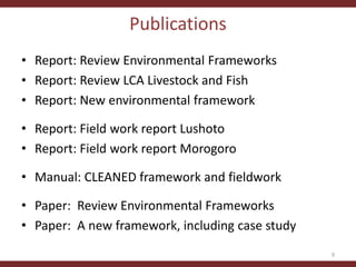 Introducing the CLEANED project