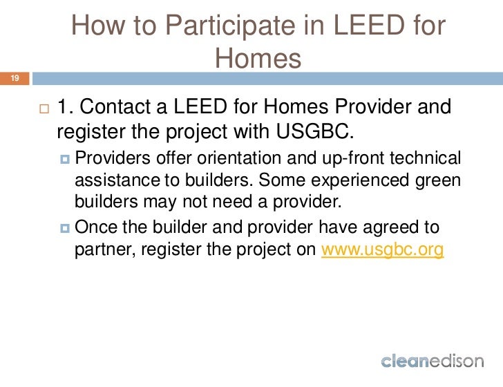 Leed for homes simplified project checklist Leed for homes simplified project checklist