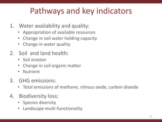 Testing the CLEANED framework in Lushoto, Tanzania