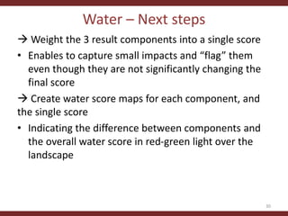 Testing the CLEANED framework in Lushoto, Tanzania