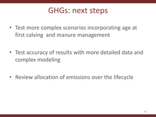 Testing the CLEANED framework in Lushoto, Tanzania