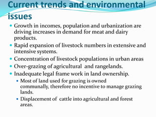 Dairy production and related environmental issues in Tanzania