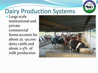 Dairy production and related environmental issues in Tanzania