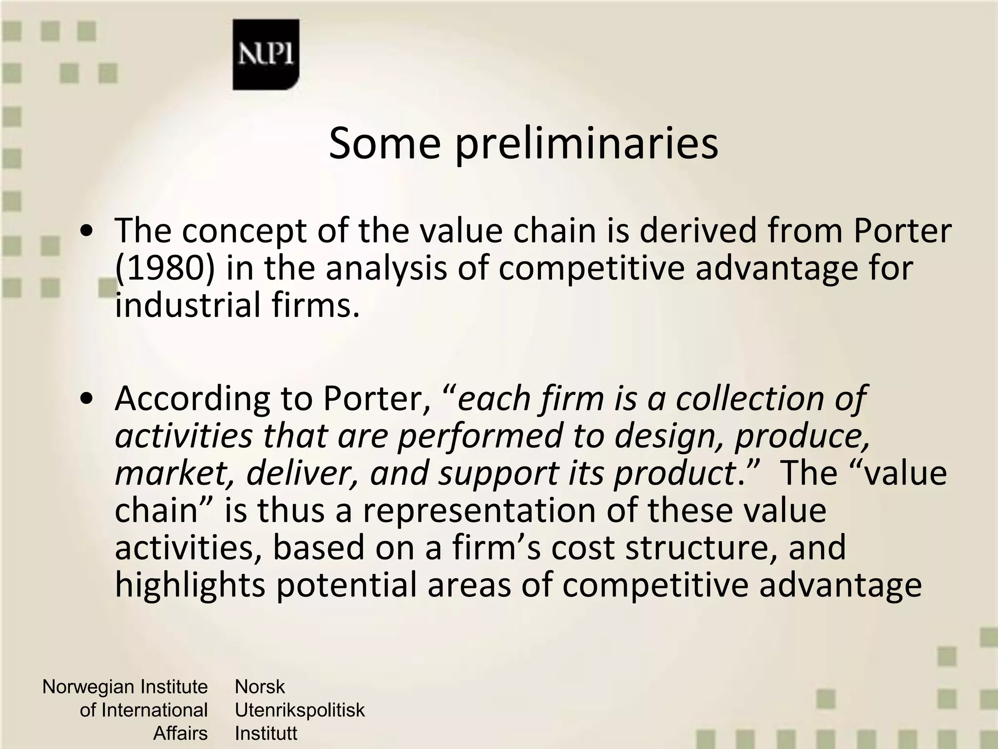 Introduction to agricultural value chains and supply chain management | PDF