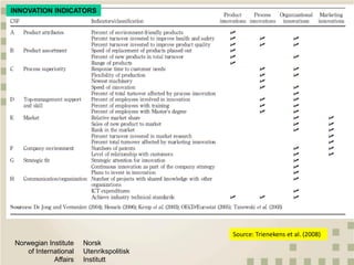 Quantitative methods and metrics for value chain analysis