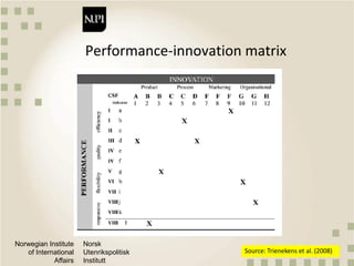 Quantitative methods and metrics for value chain analysis