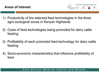 Farmers’ uptake of improved feed practices and reasons for adoption/ non adoption