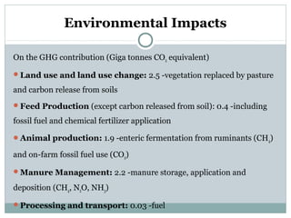 Dairy/livestock and the environment in Tanzania