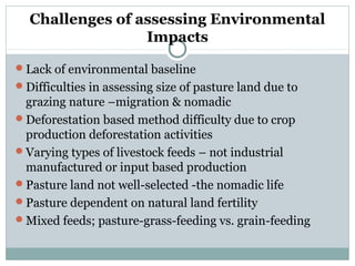 Dairy/livestock and the environment in Tanzania