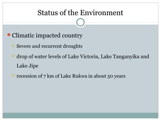 Dairy/livestock and the environment in Tanzania