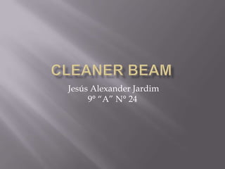 Jesús Alexander Jardim
     9° “A” N° 24
 