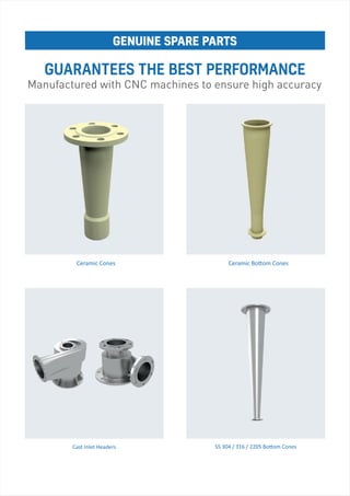 Complete Cleaners Machinery for Pulp & Paper Mill 