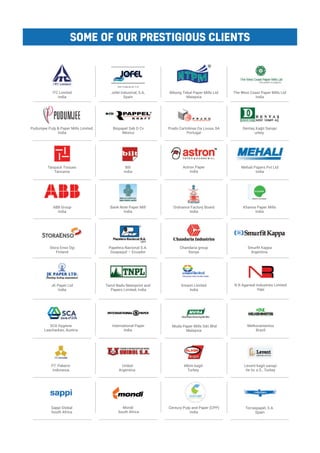 Complete Cleaners Machinery for Pulp & Paper Mill 